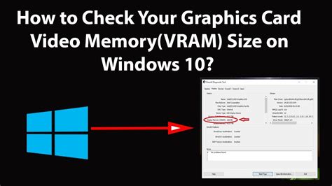 How to Check Your Graphics Card Memory (VRAM) in Windows 10.